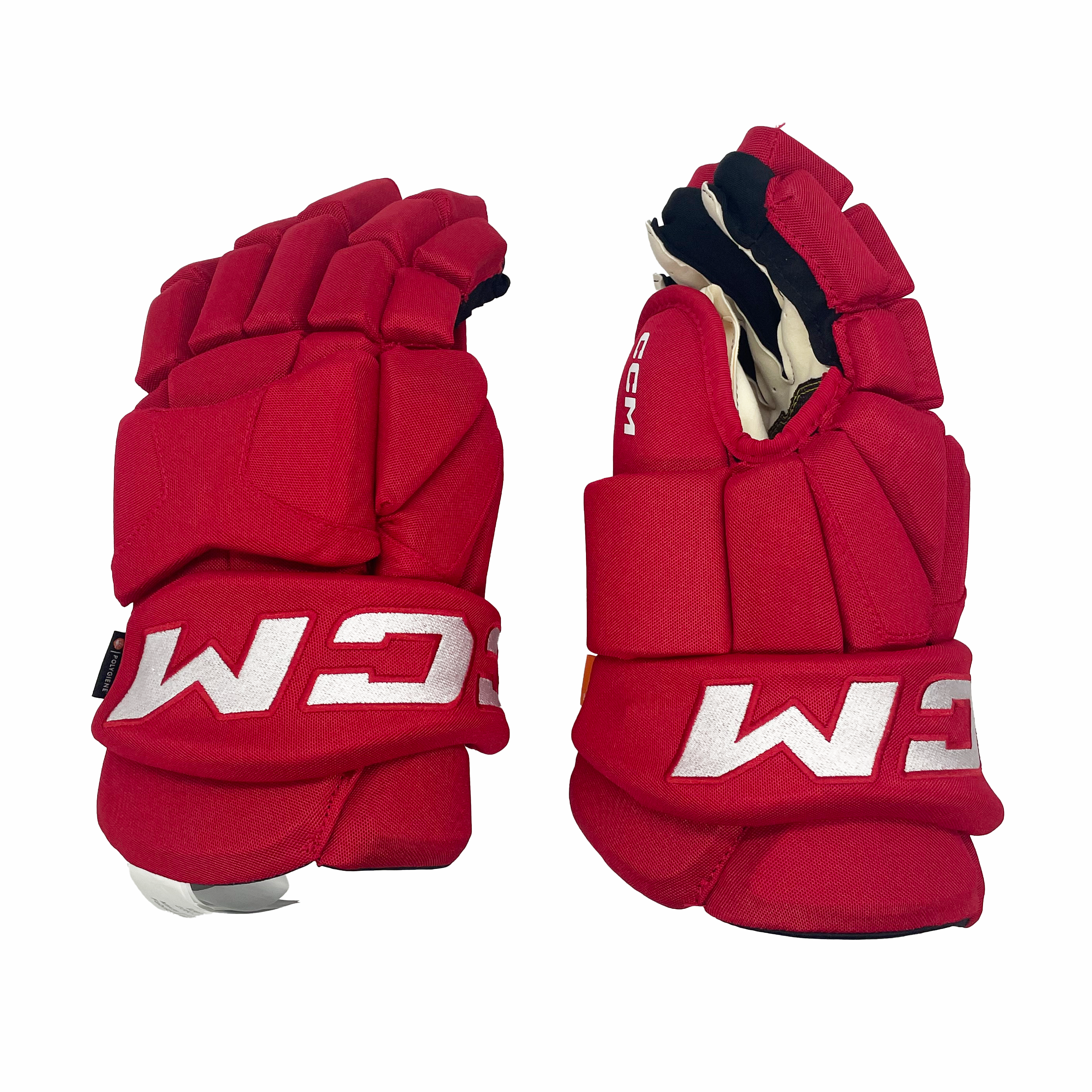 CCM HG95T - Gant de hockey Pro Stock (rouge/blanc)